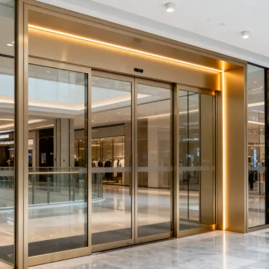 Alumiiniumisulamist elektrilised uksed