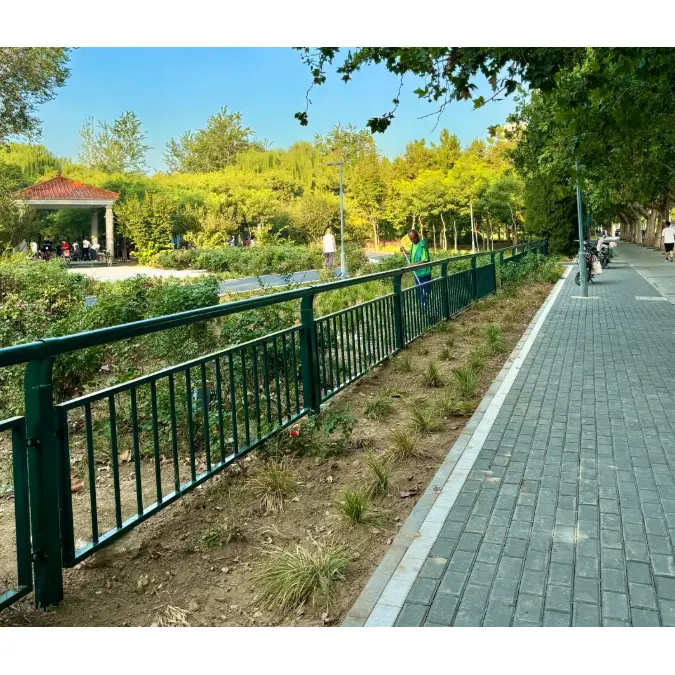 Zinc Steel Lawn Railings